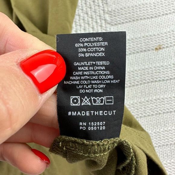 CUTS Clothing Split Hem Pyca Pro Men’s Green T-Shirt size XL - Picture 6 of 9